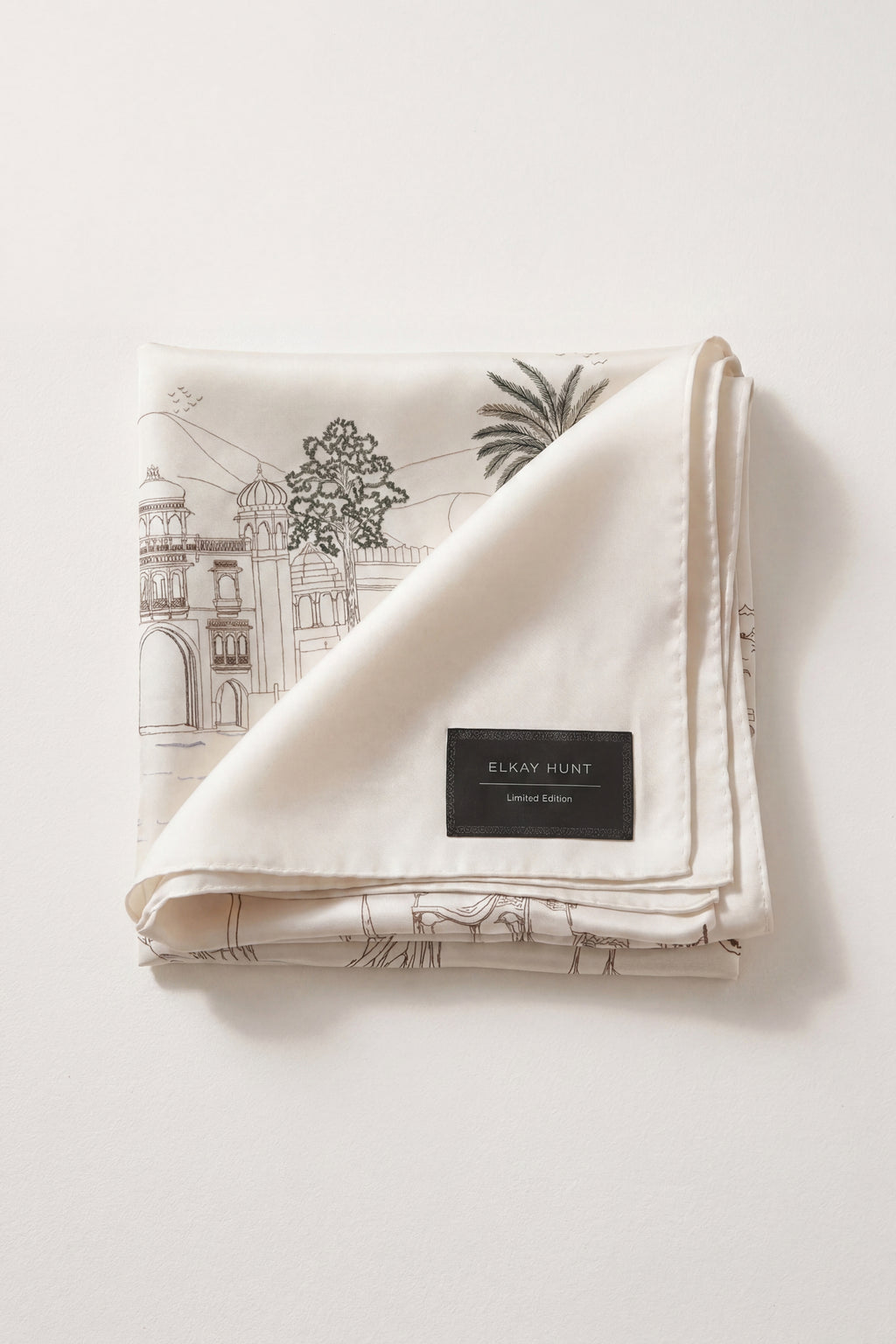 Mirage of Jaisalmer Silk Scarf