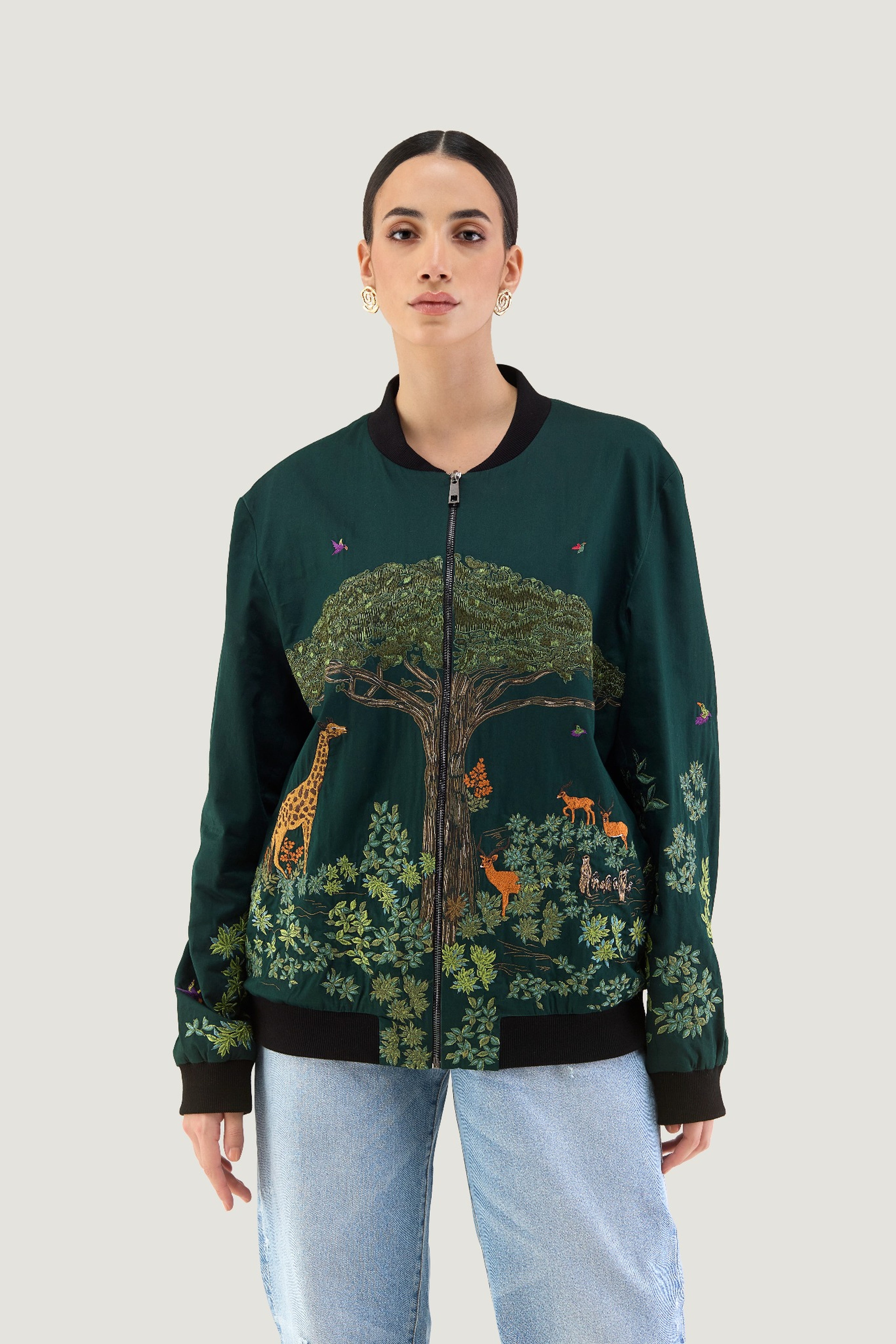 Africa Kilimanjaro Bomber Jacket