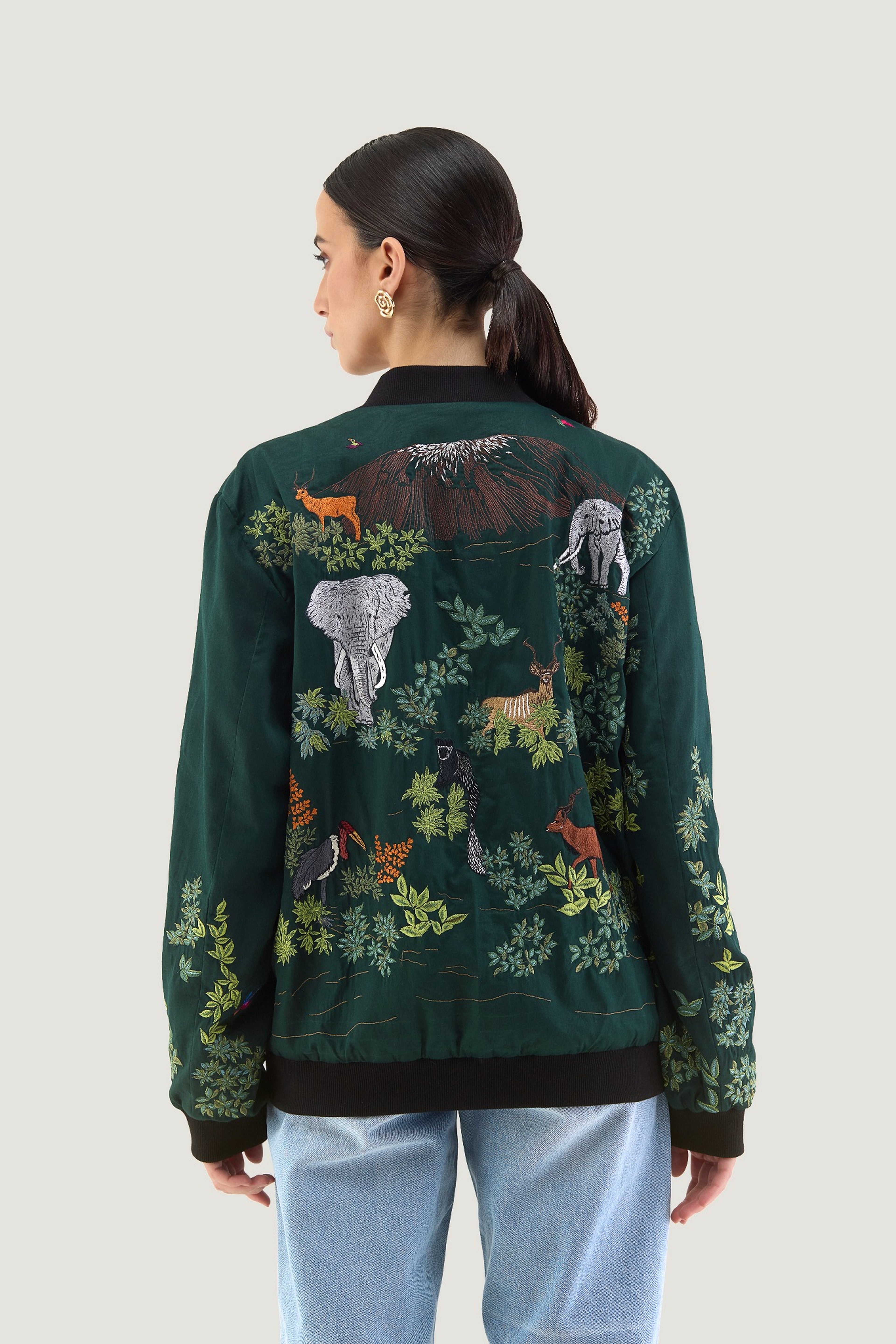 Africa Kilimanjaro Bomber Jacket